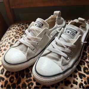 Converse Chuck Taylor All Star Cream Canvas Sneakers